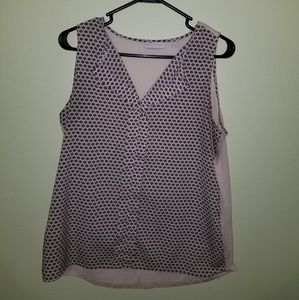 black and white blouse